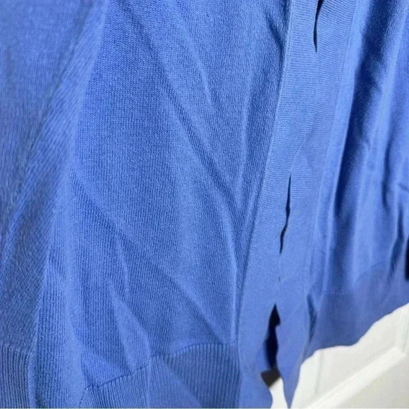 GAP Factory Cardigan Long Periwinkle Blue Size Small - Picture 3 of 16